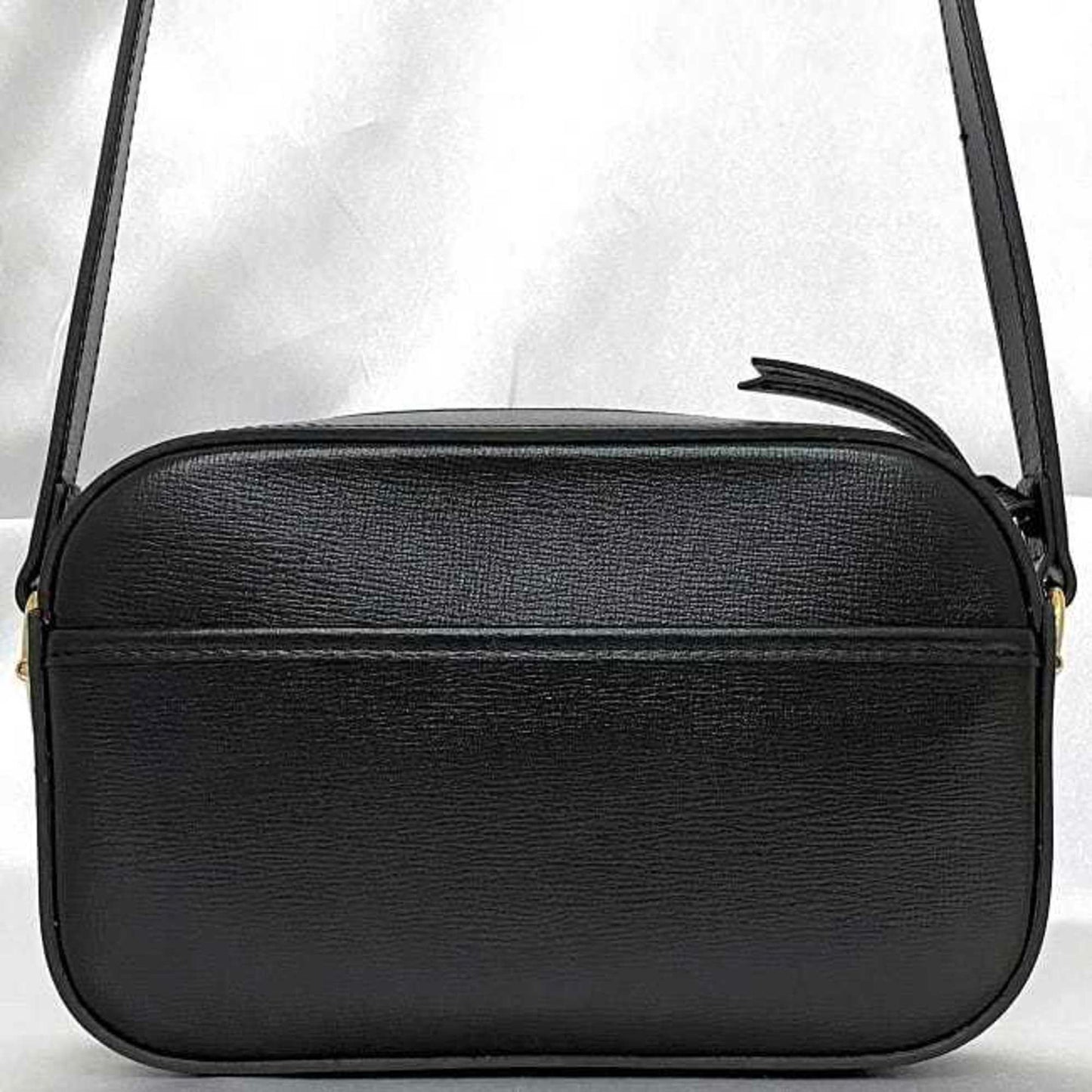 Gucci Horsebit Black Leather Pochette Shoulder Bag