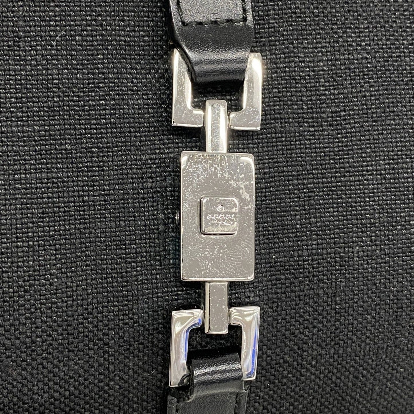 Gucci Black Canvas Shoulder Bag