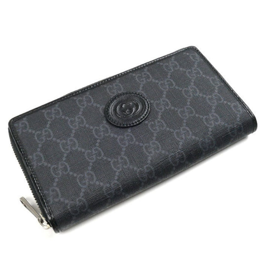 Gucci Black Long Wallet (Bi-Fold) ()