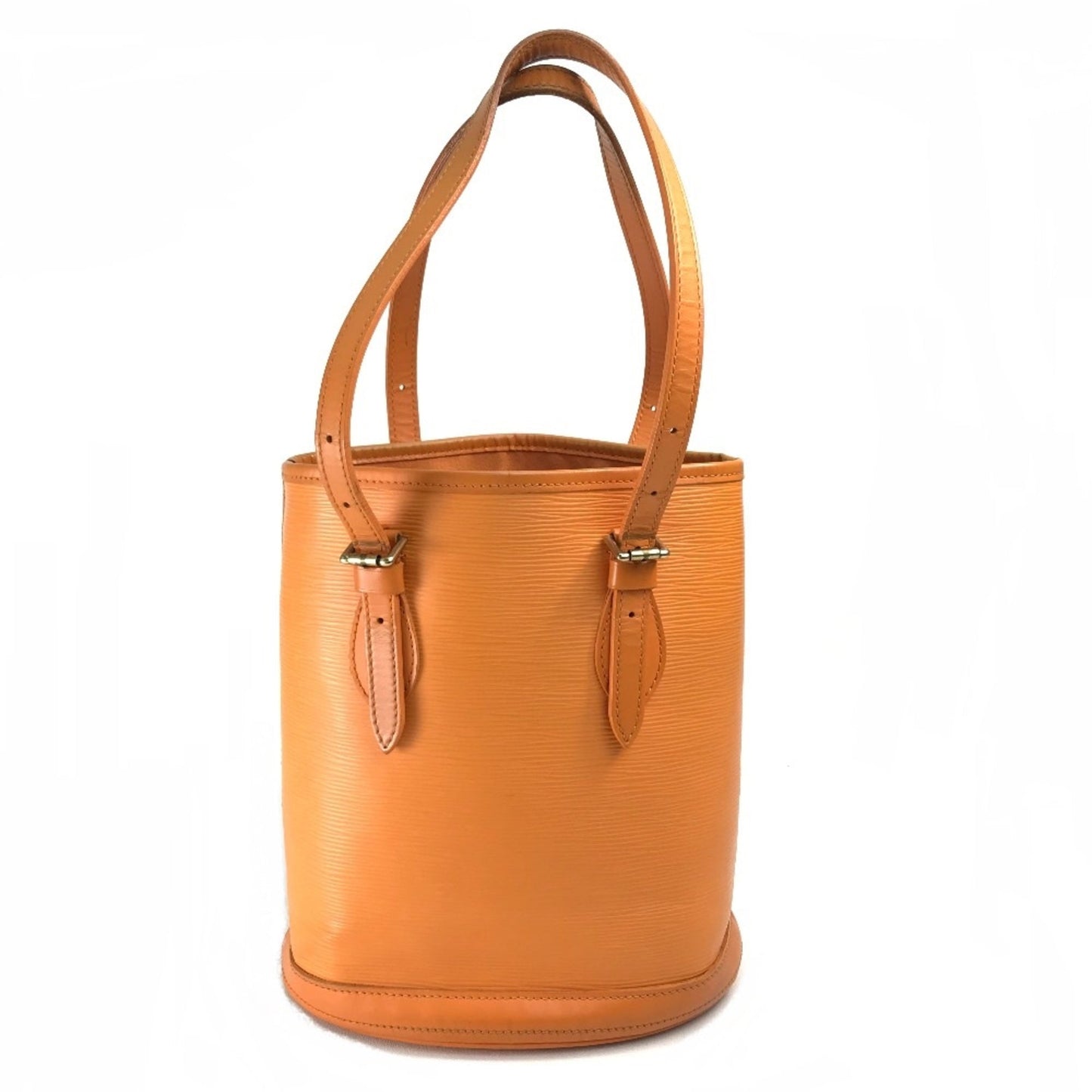 Louis Vuitton Orange Leather Shoulder Bag