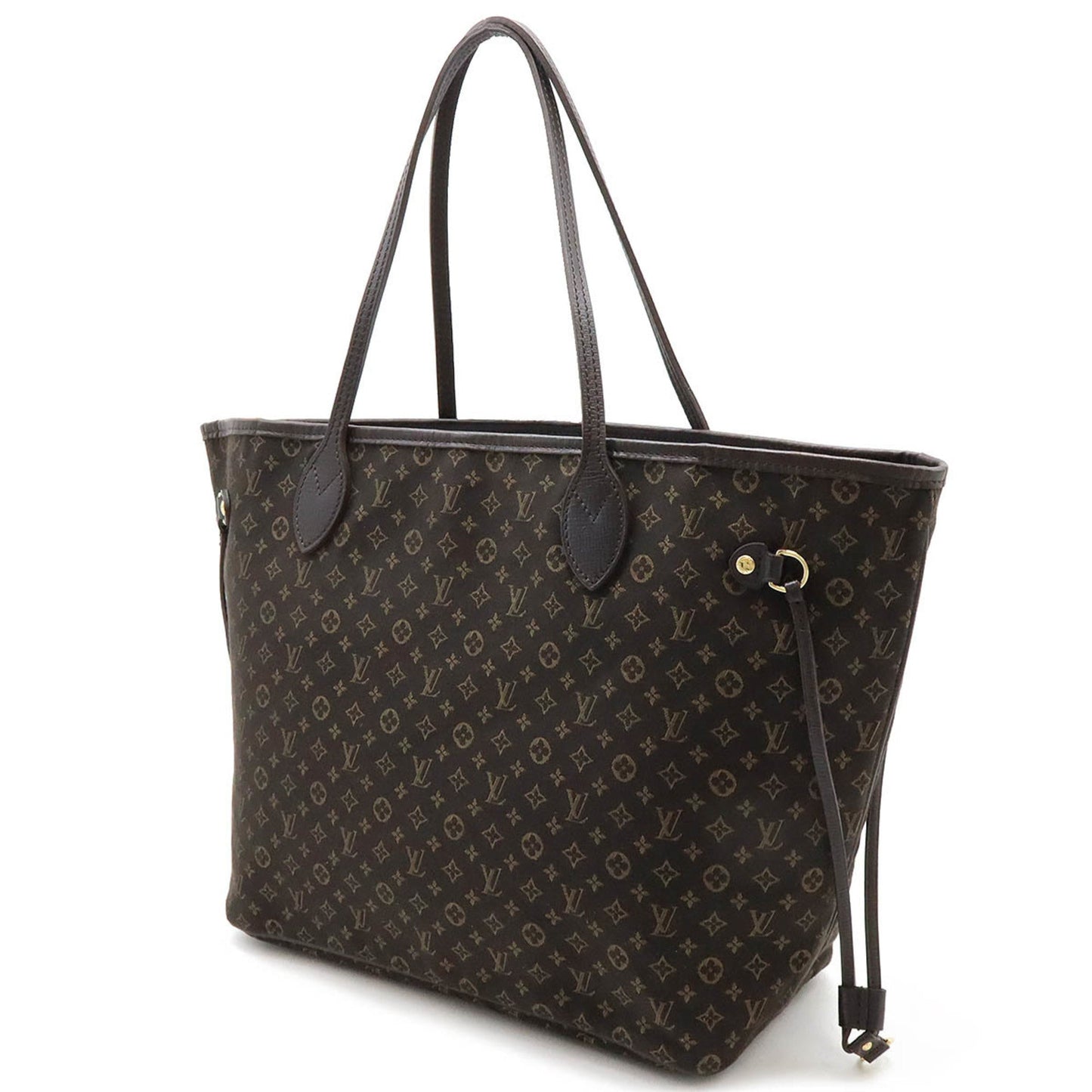 Louis Vuitton Fusain Canvas Leather Shoulder Bag Tote Bag