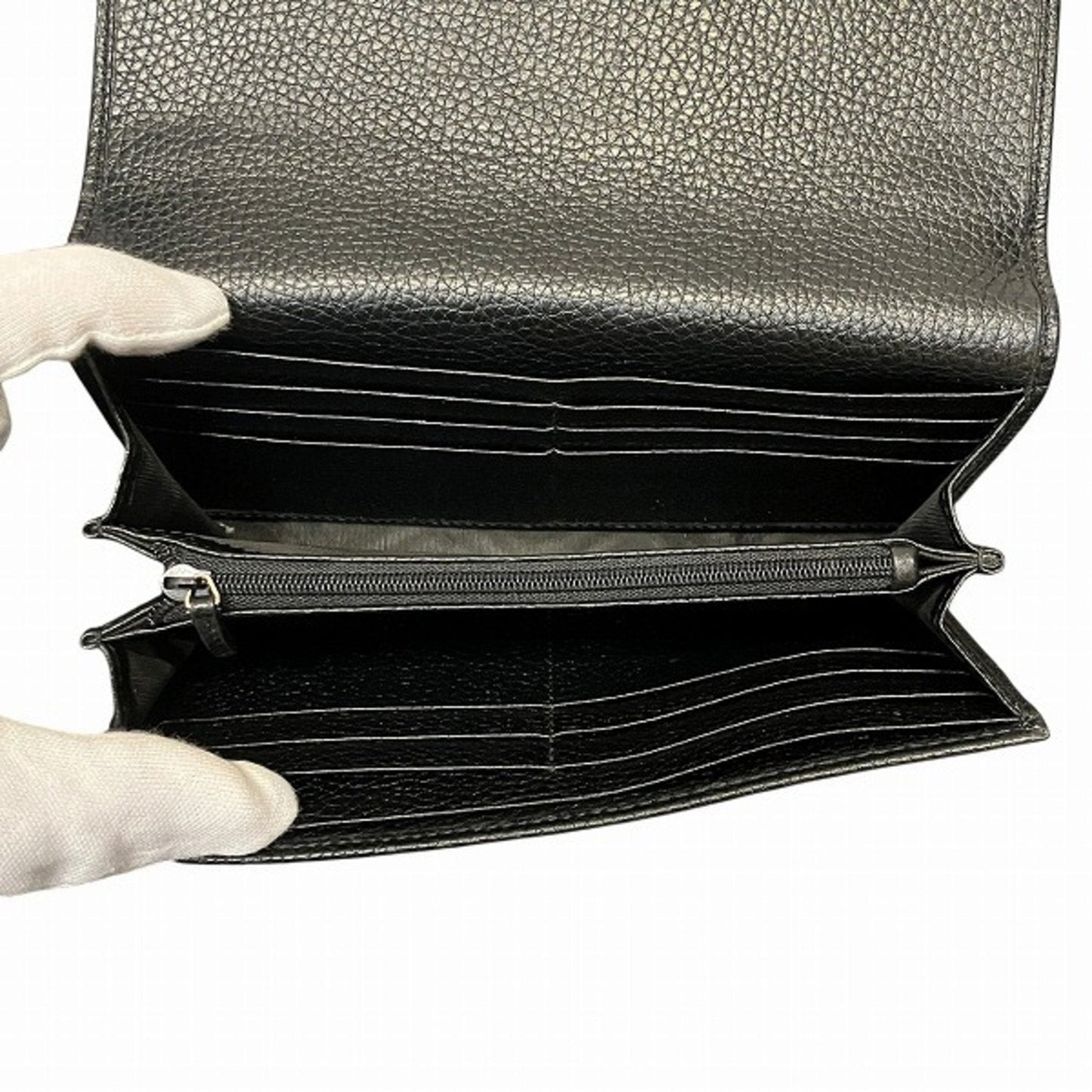 Gucci Black Leather Coin Purse/Coin Case