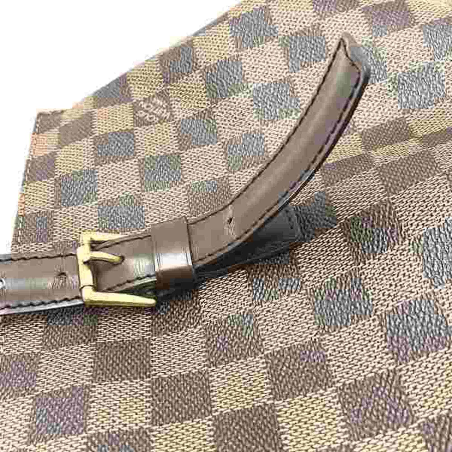 Louis Vuitton Brown Damier Canvas Galle Shoulder Bag Tote Bag