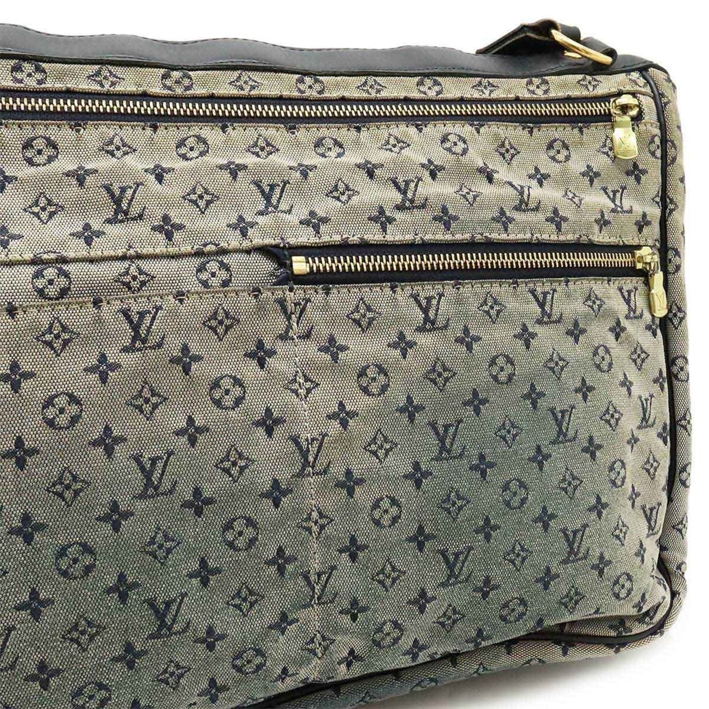 Louis Vuitton Blue Monogram Canvas Shoulder Bag