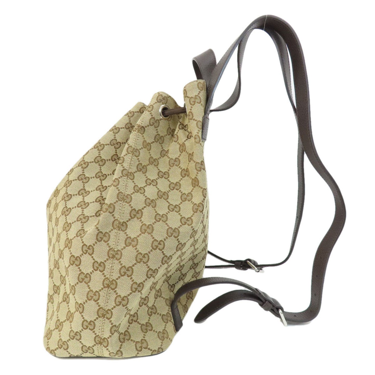Gucci Brown Canvas Shoulder Bag