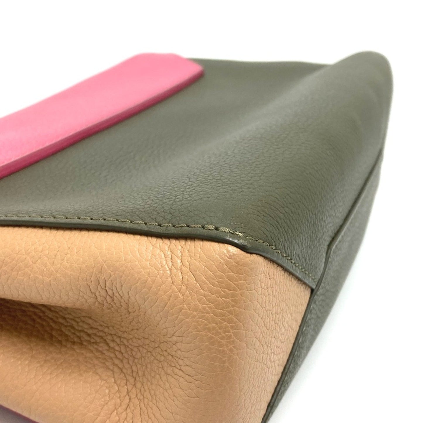 Louis Vuitton Pink Leather Shoulder Bag