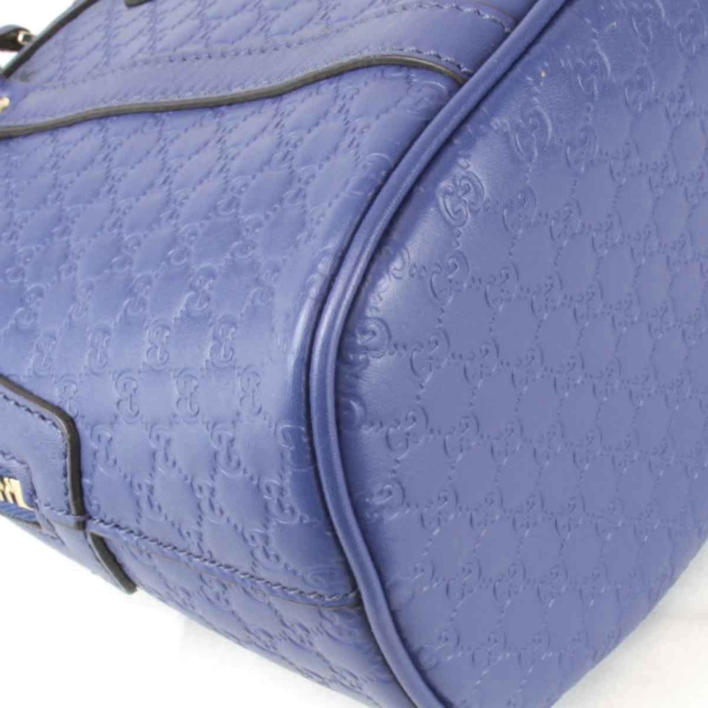 Gucci Blue Leather Handbag
