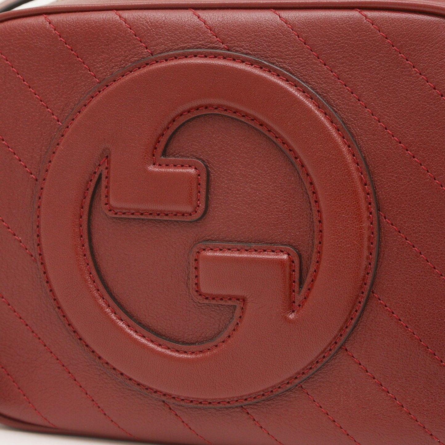Gucci Wine Leather Shoulder Bag