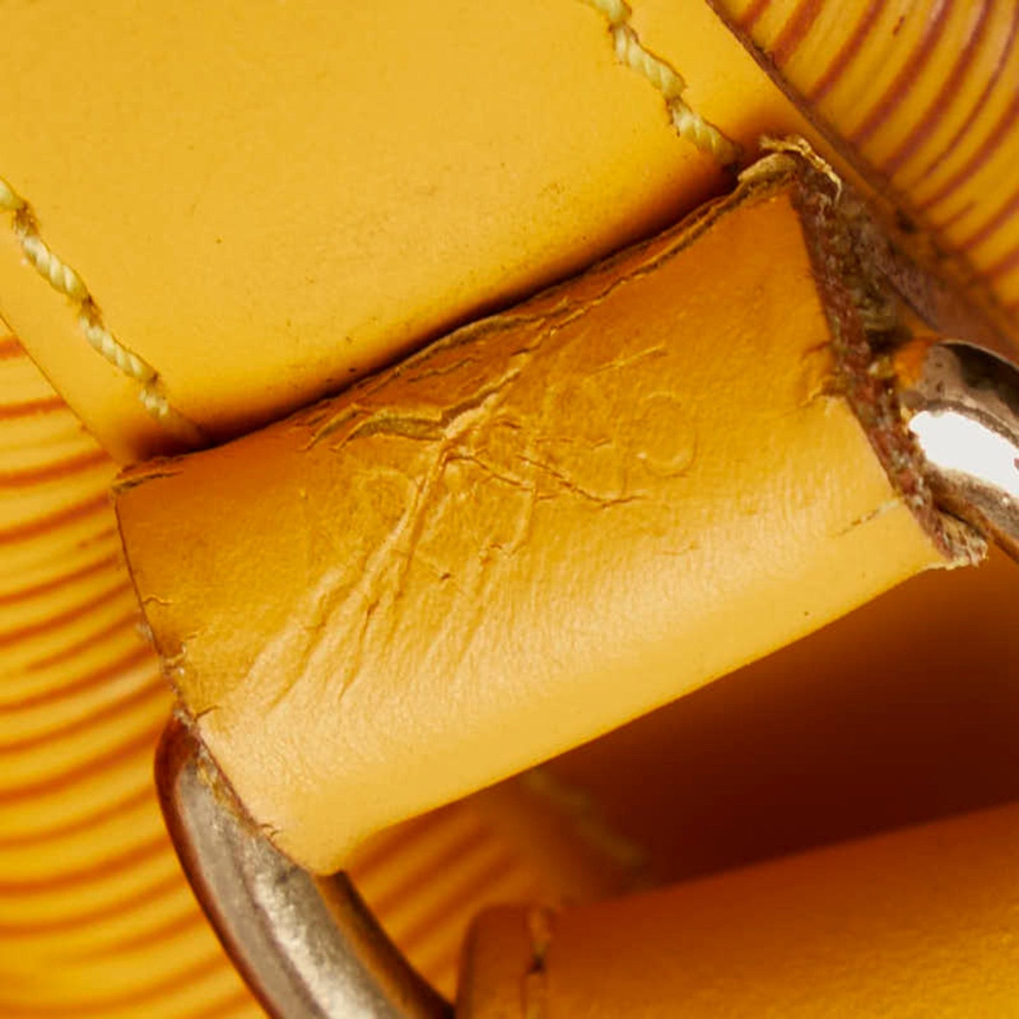 Louis Vuitton Yellow Leather Shoulder Bag