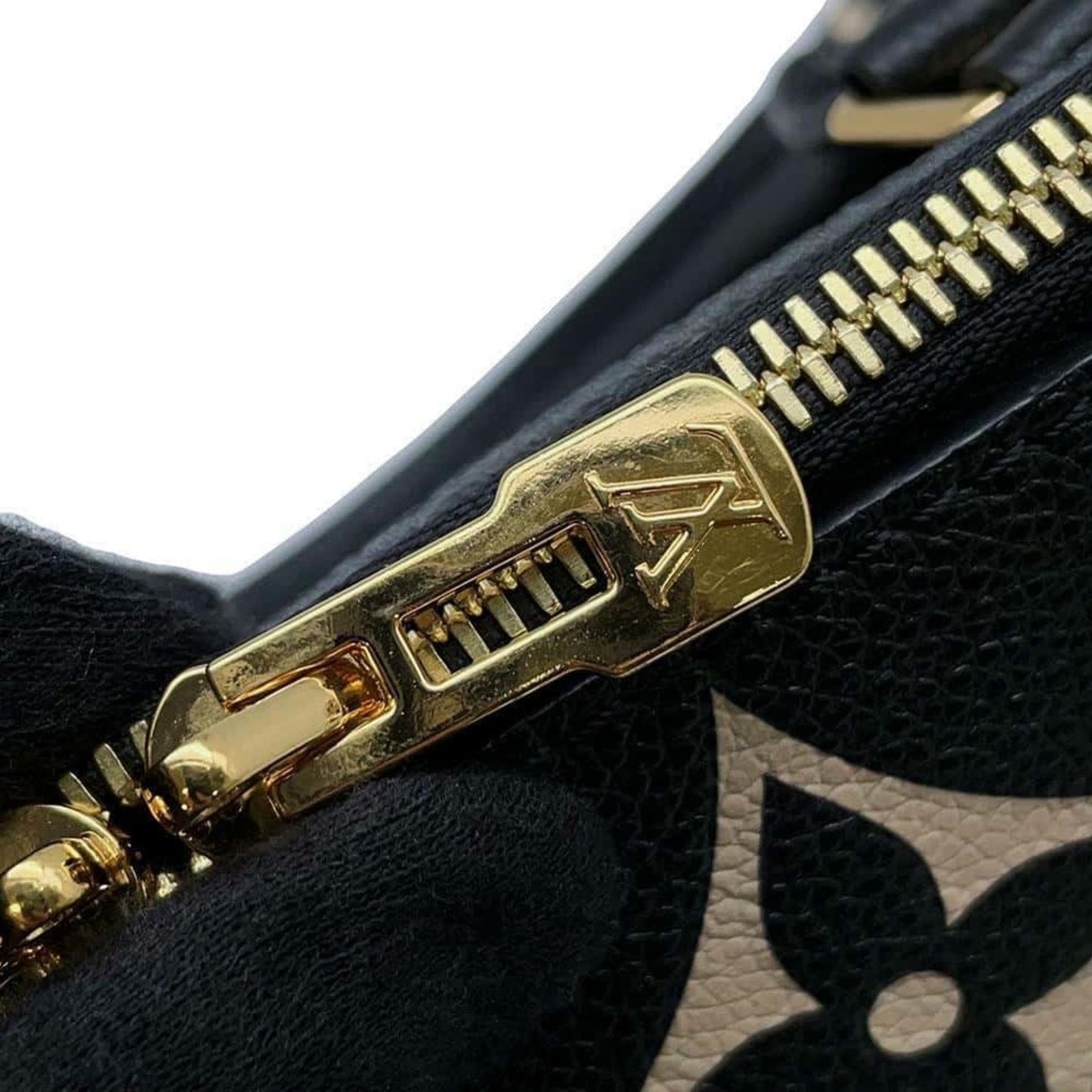 Louis Vuitton Bicolor Black Noir Monogram Empreinte Handbag Shoulder Bag