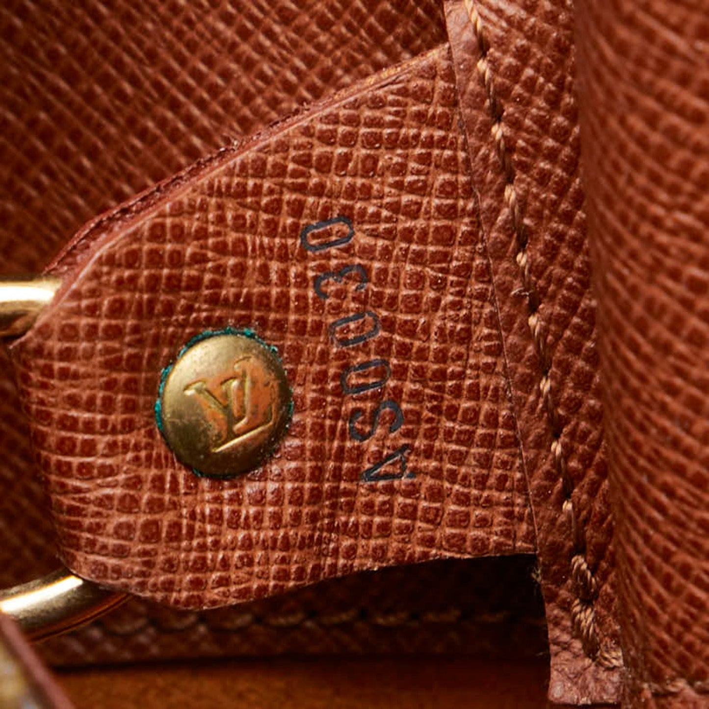 Louis Vuitton Monogram Brown Pvc Leather Shoulder Bag