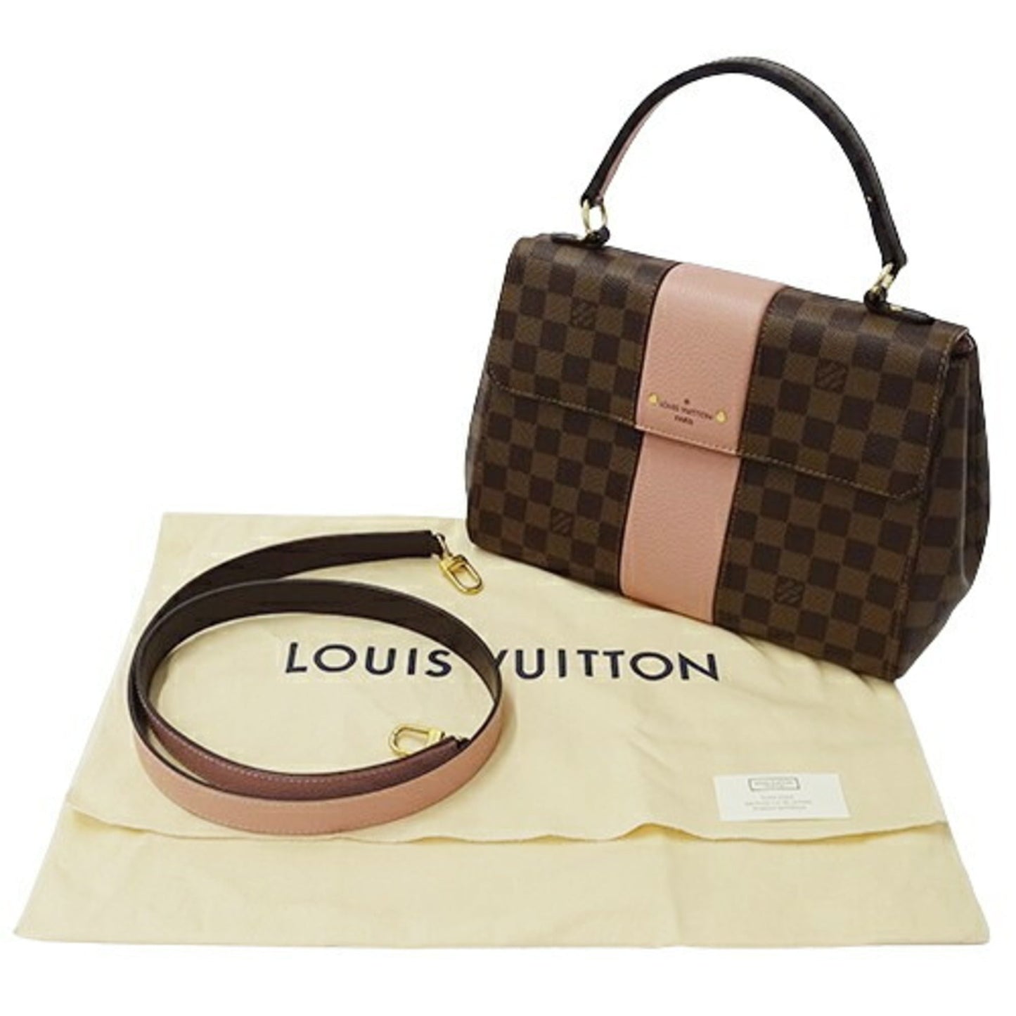 Louis Vuitton Brown Damier Canvas Magnolia Damier Canvas Handbag Shoulder Bag