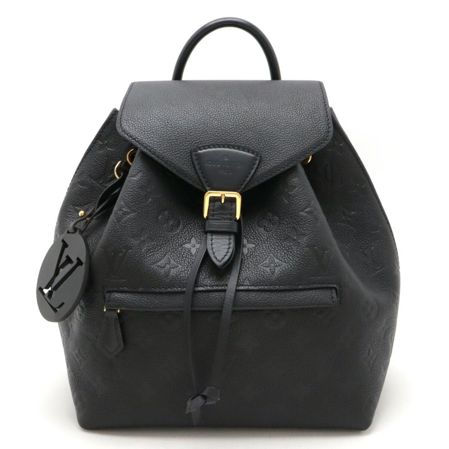 Louis Vuitton Black Noir Monogram Empreinte Leather Backpack ()