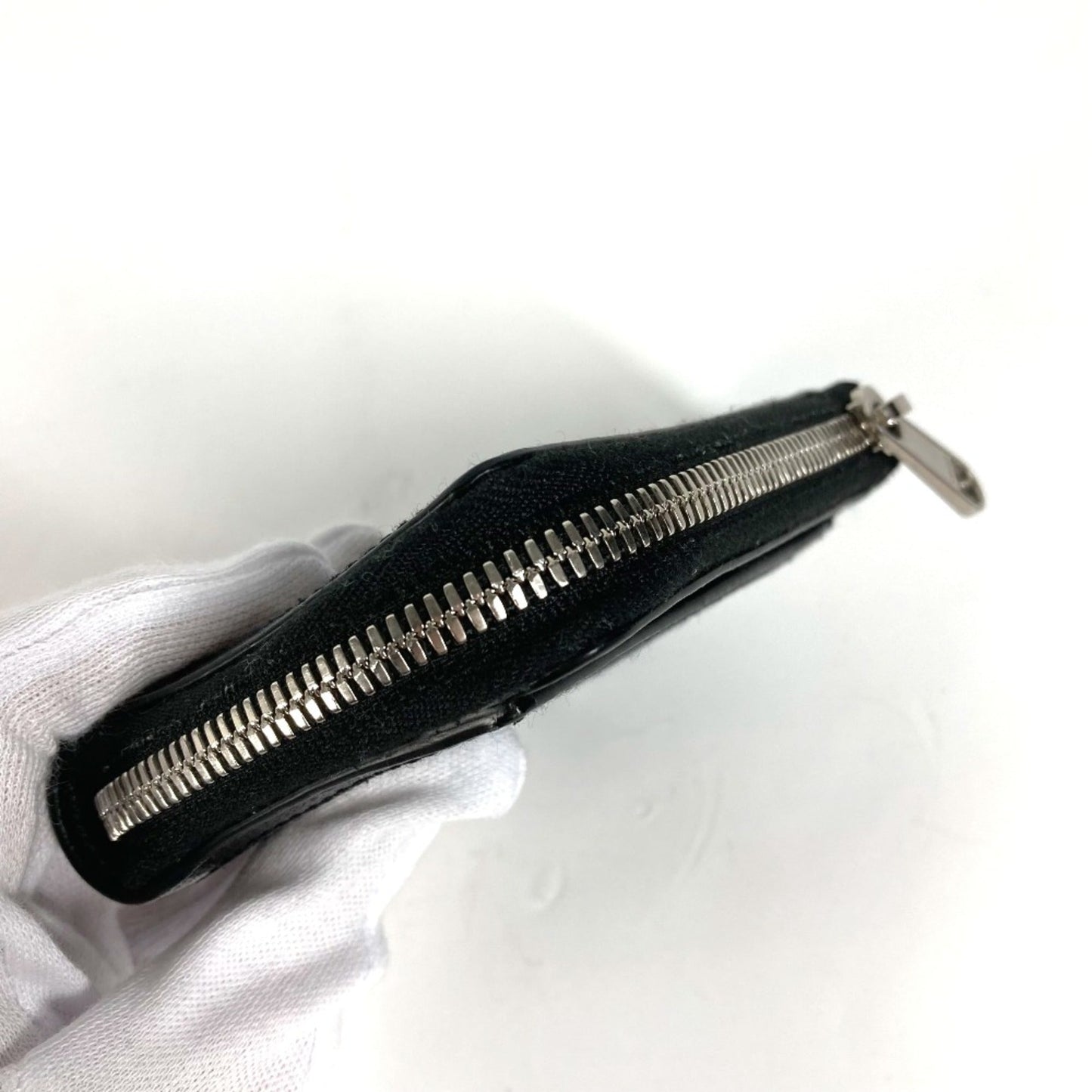 Gucci Black Cloth Coin Purse/Coin Case