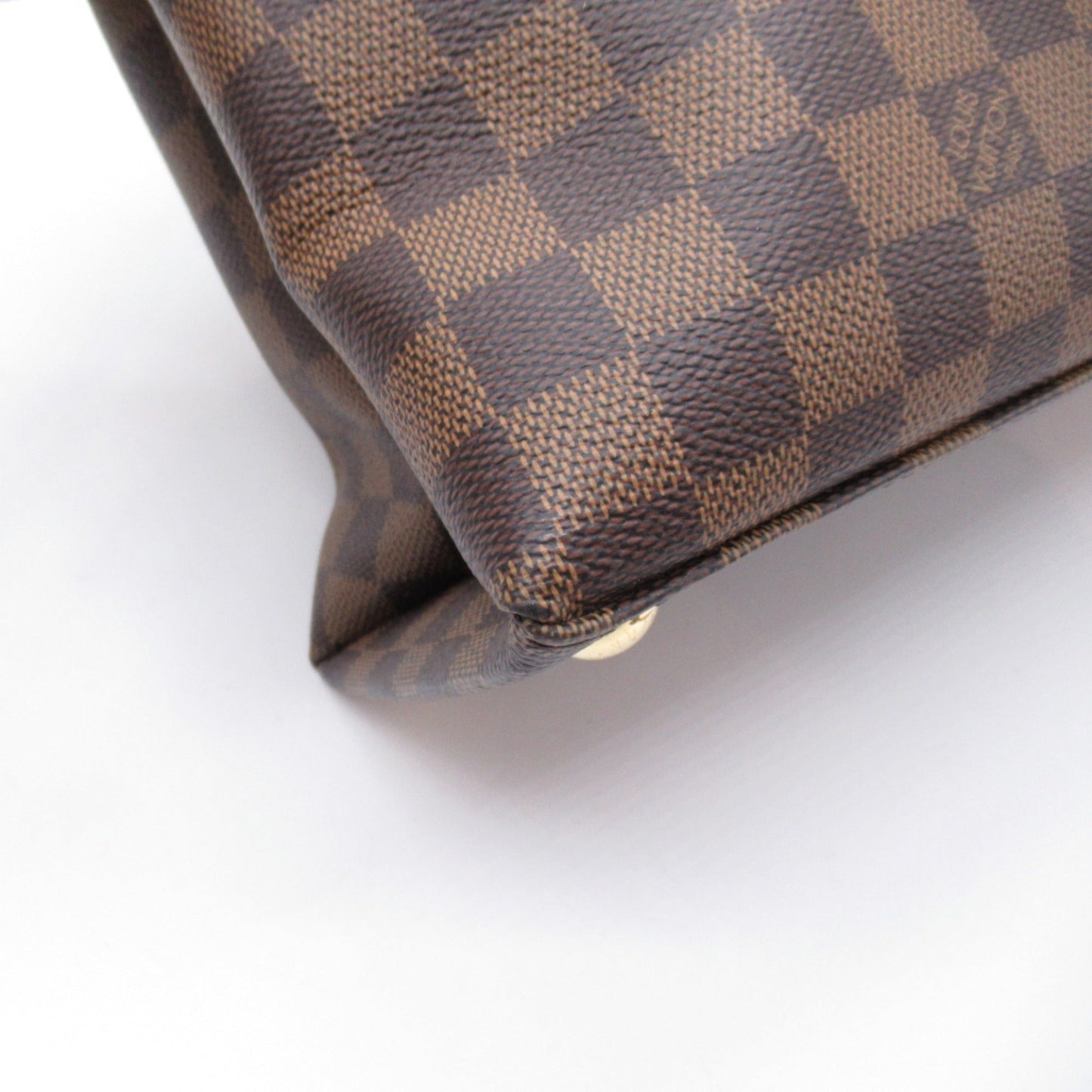 Louis Vuitton Brown Coated Canvas Damier Canvas Pvc Shoulder Bag