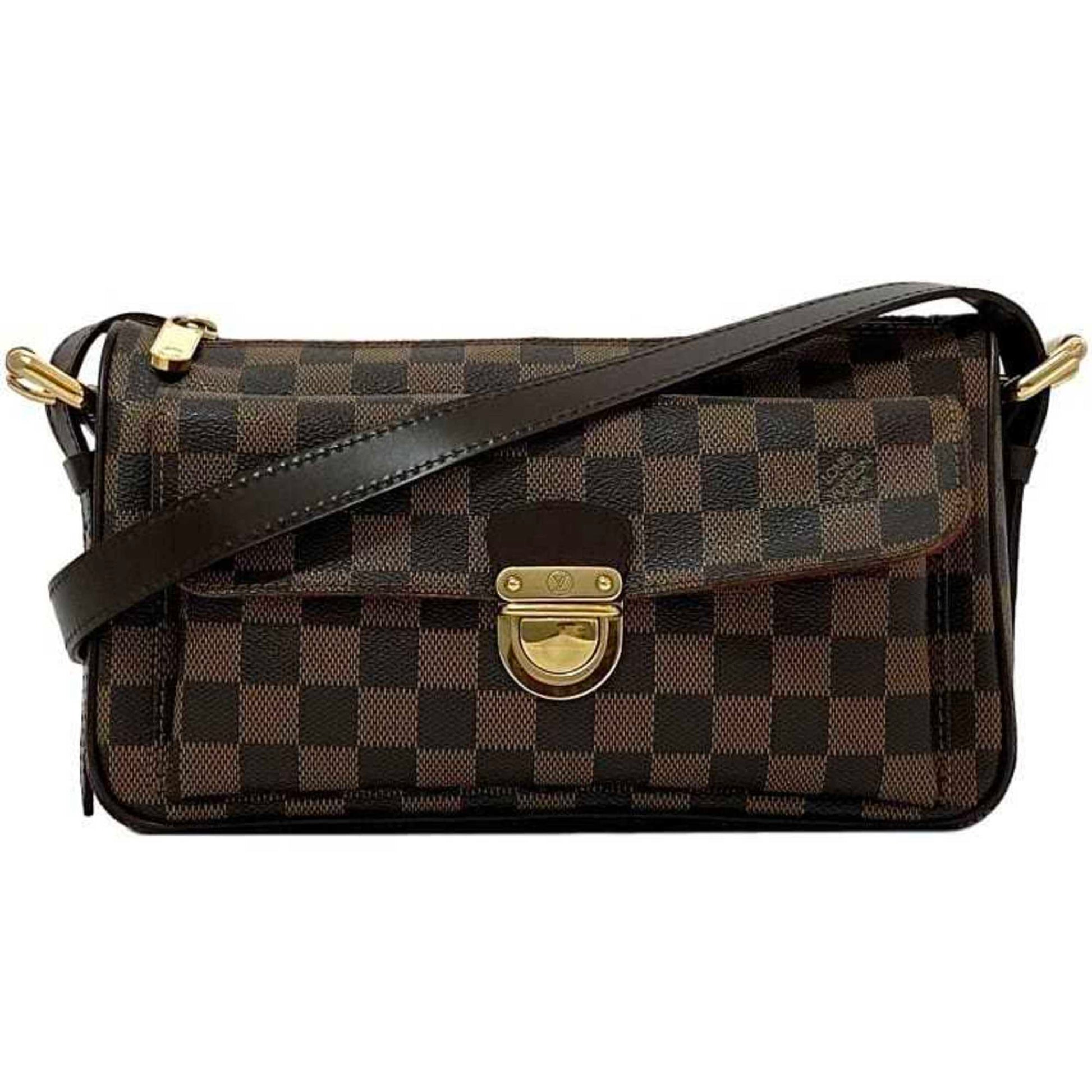 Louis Vuitton Damier Brown Damier Canvas Ebene Galle Damier Canvas Shoulder Bag ()