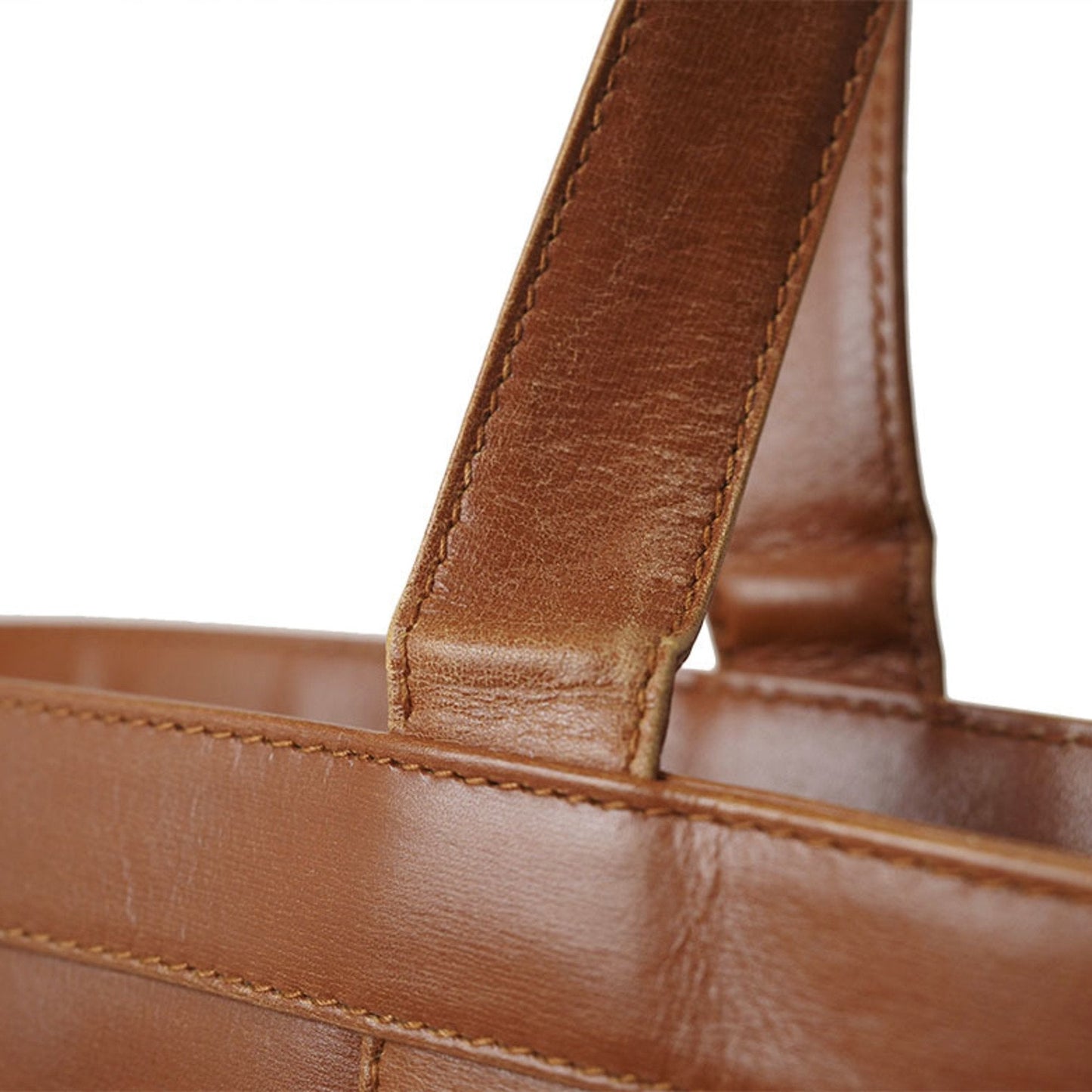 Gucci Brown Leather Tote Bag