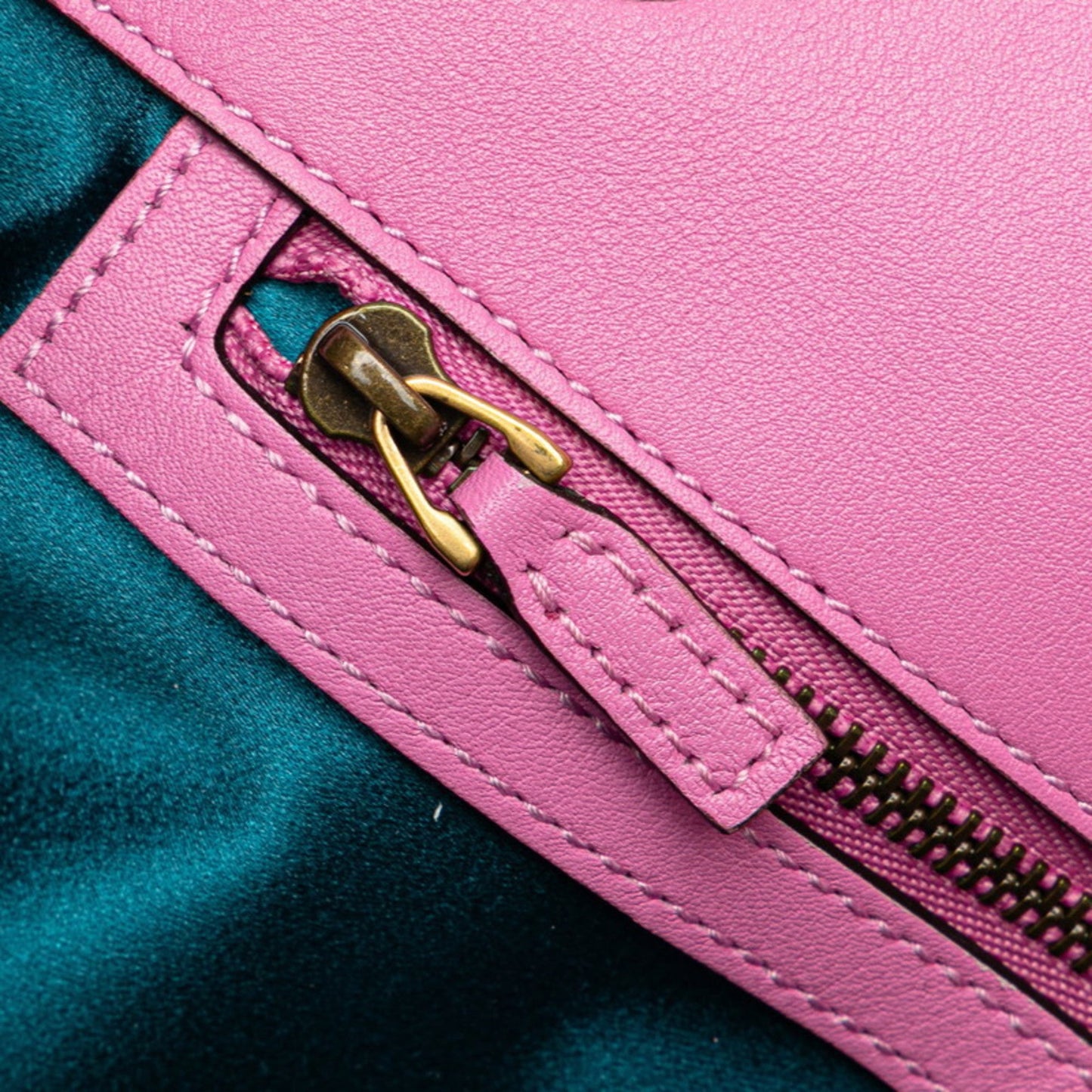 Gucci Pink Velvet Shoulder Bag