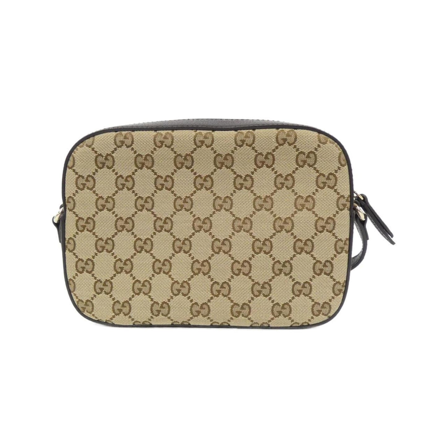 Gucci Beige Brown Gg Canvas Shoulder Bag