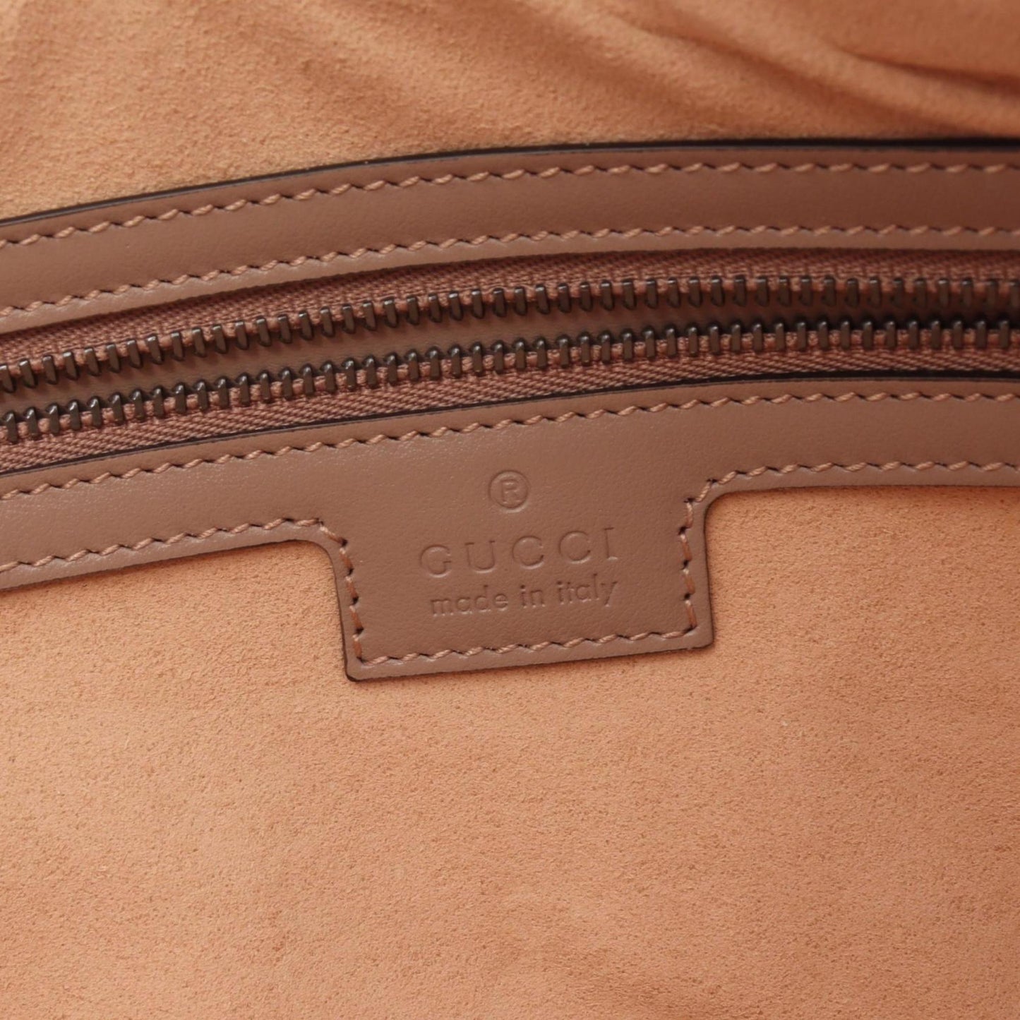 Gucci Pink Leather Tote Bag