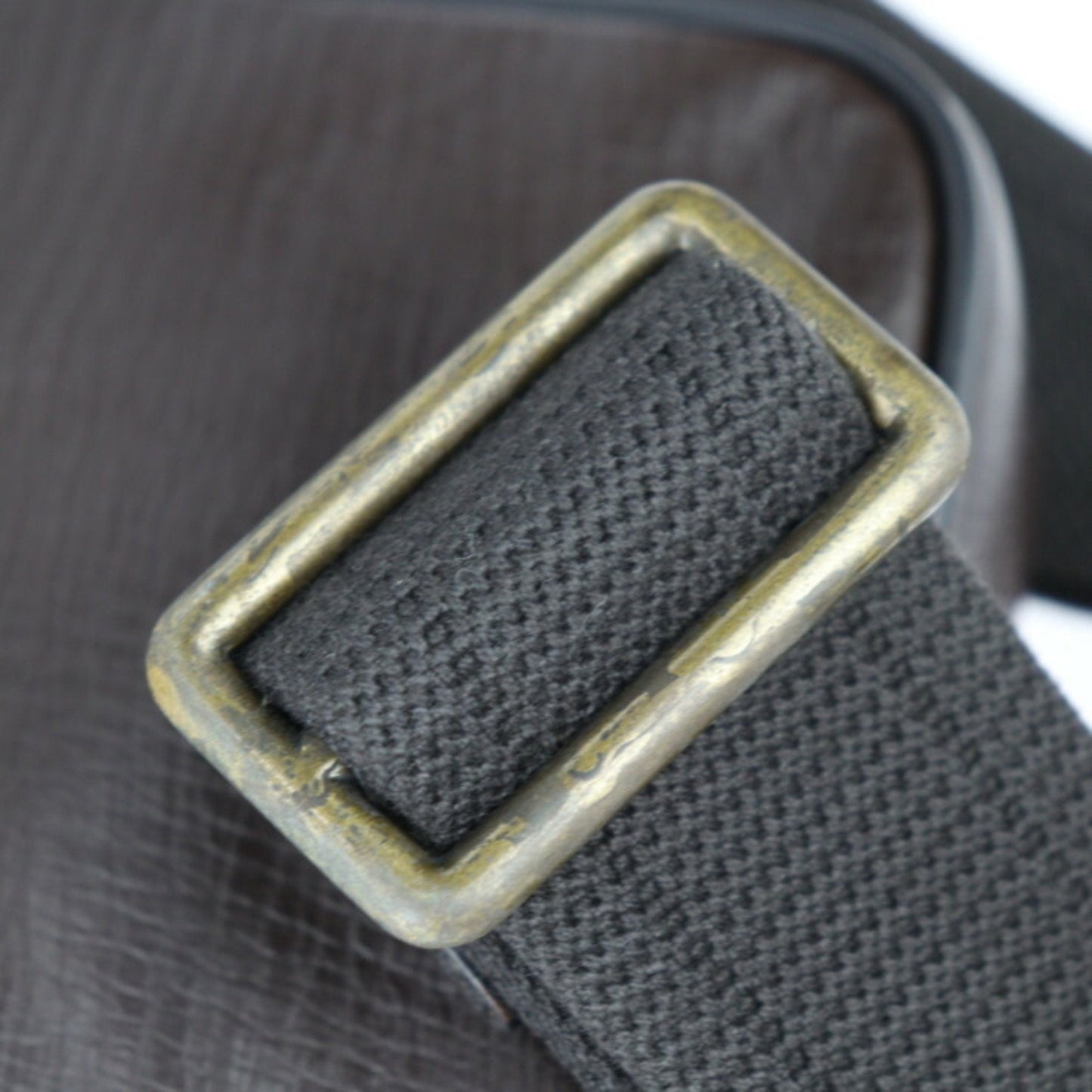 Louis Vuitton Coffee Leather Fanny Pack Shoulder Bag Sling Bag