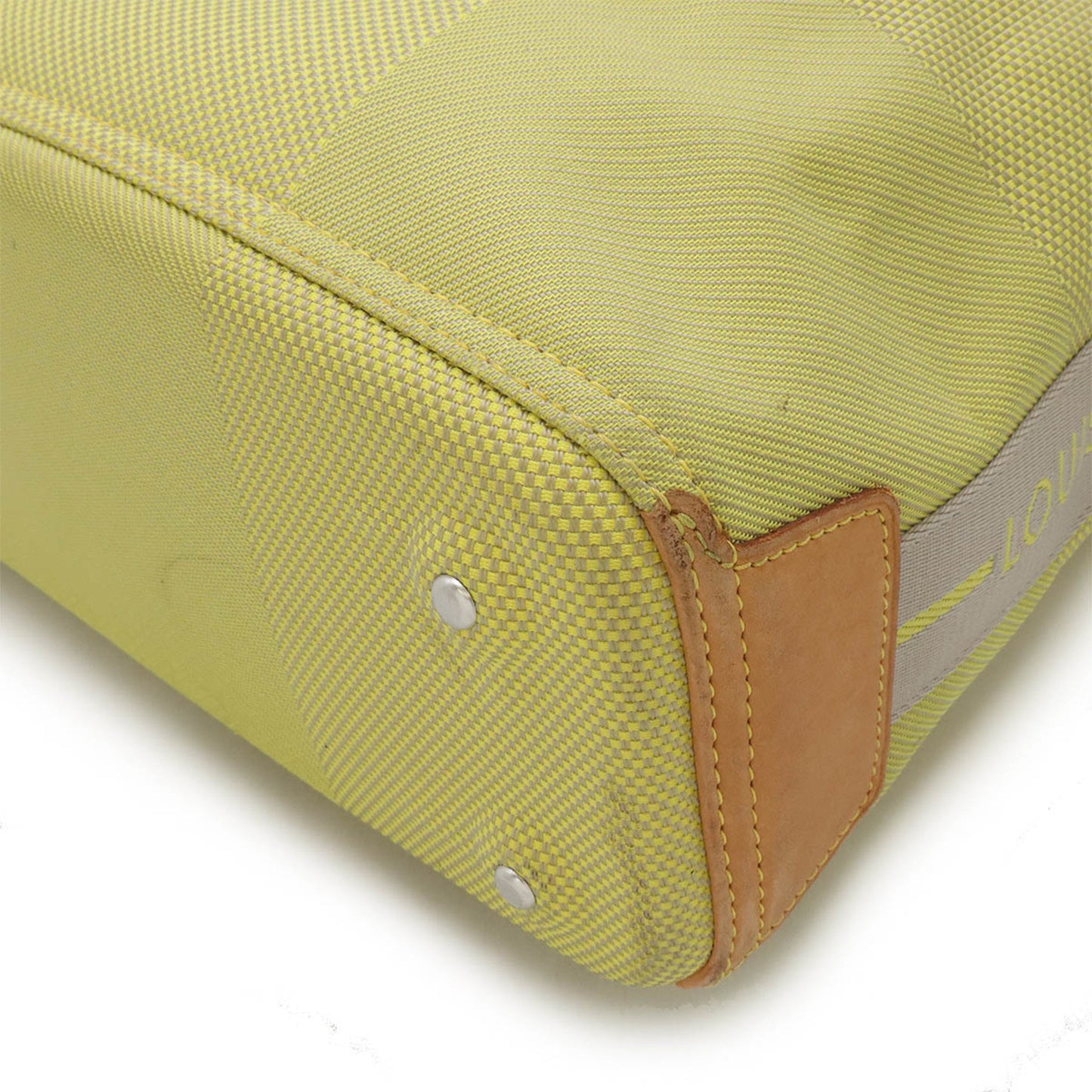 Louis Vuitton Damier Geant Lime Yellow Damier Geant Shoulder Bag