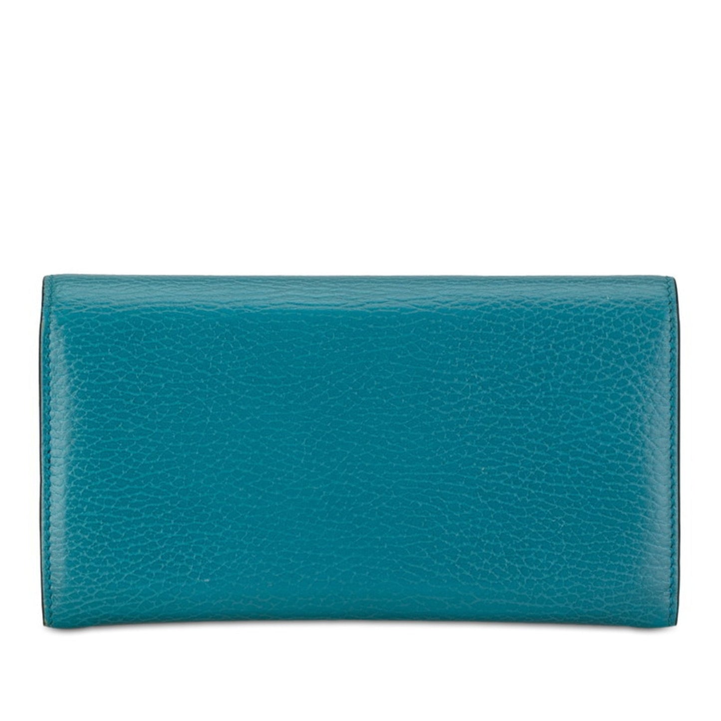 Gucci Blue Turquoise Leather Coin Purse/Coin Case