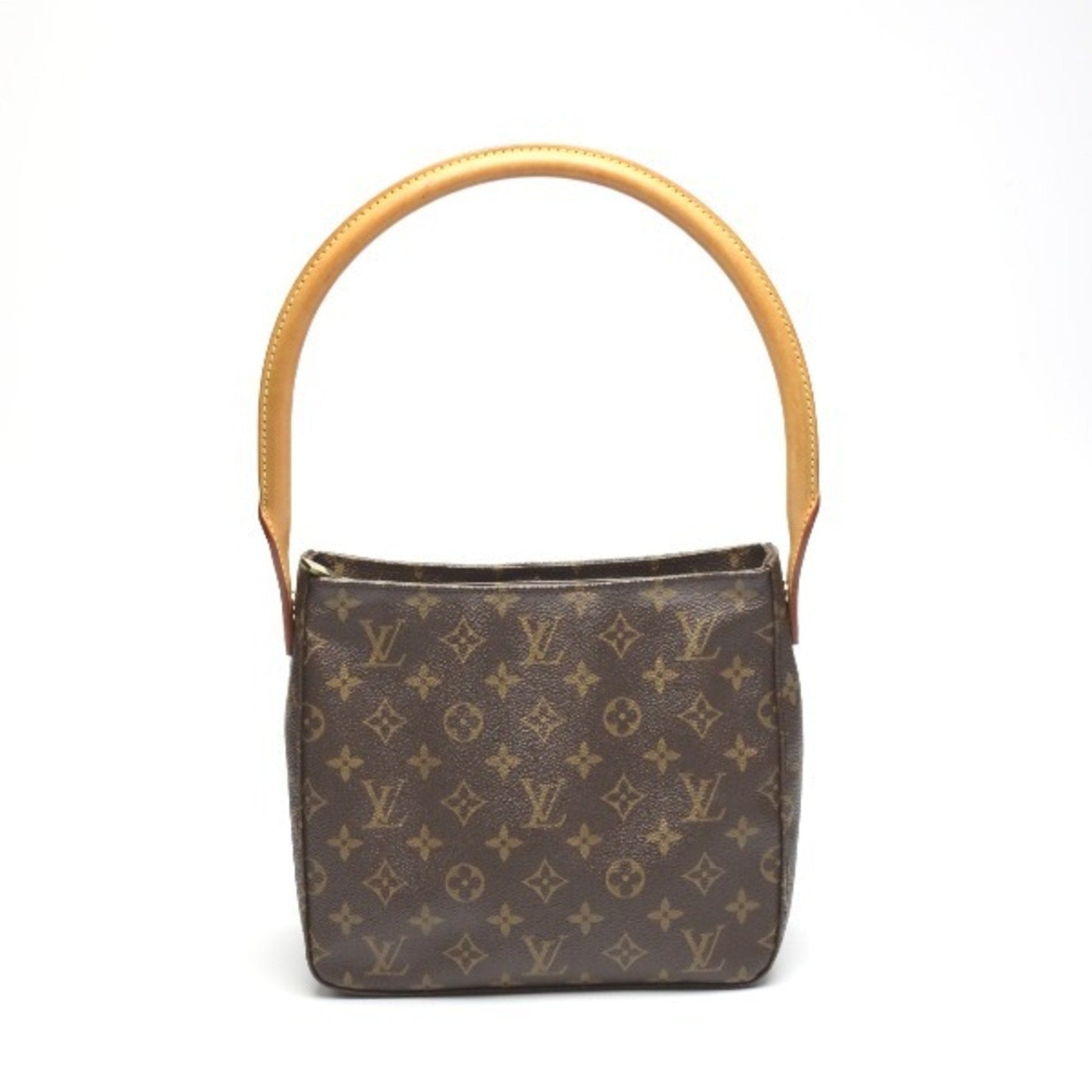 Louis Vuitton Brown Monogram Shoulder Bag ()