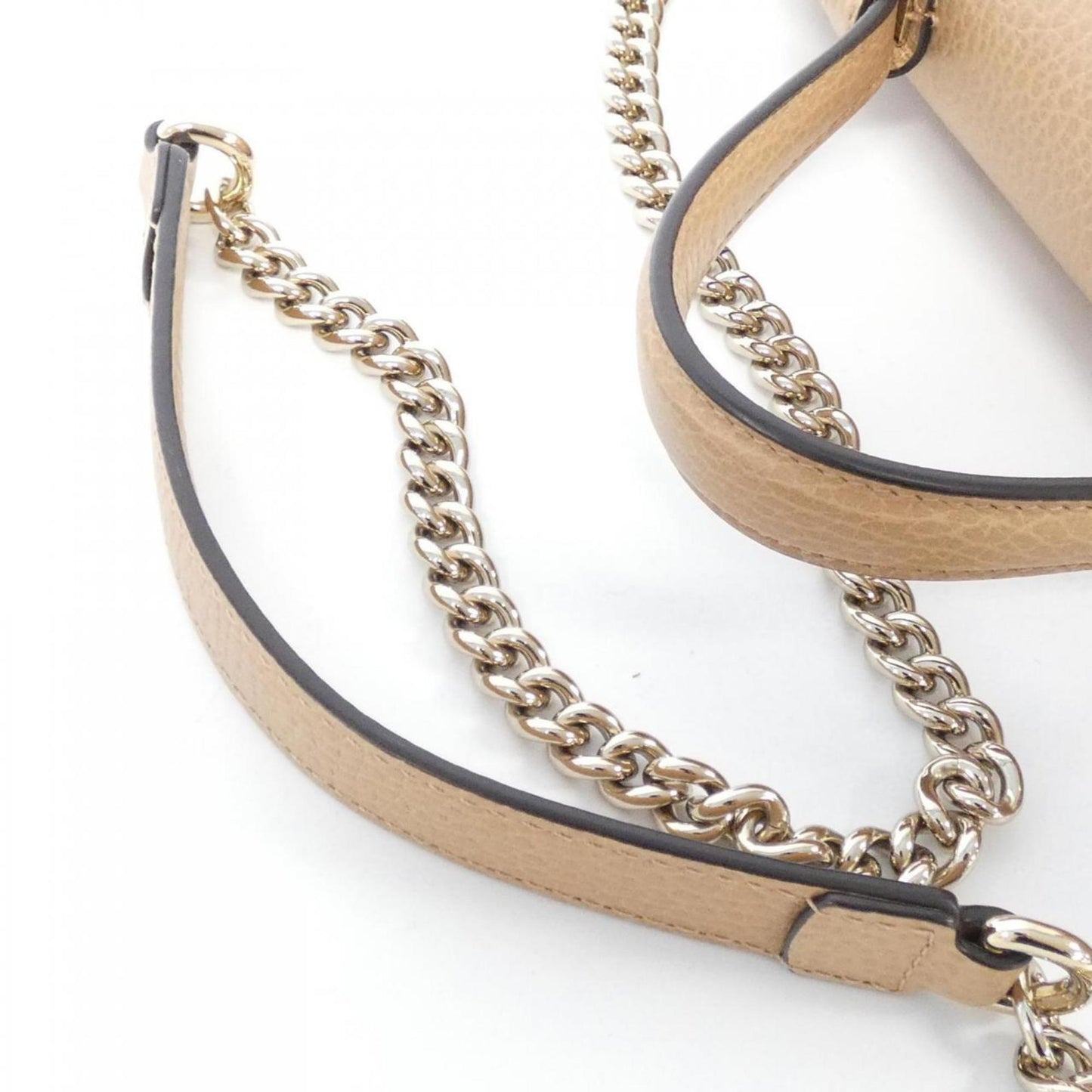 Gucci Beige Leather Handbag