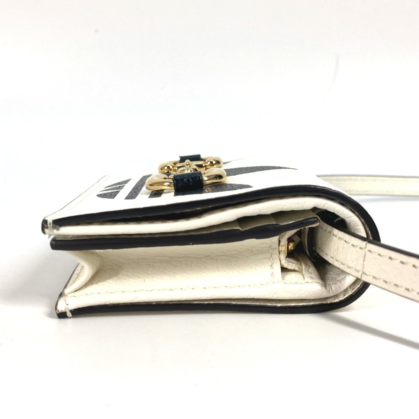 Gucci White Leather Wallet (Bi-Fold)