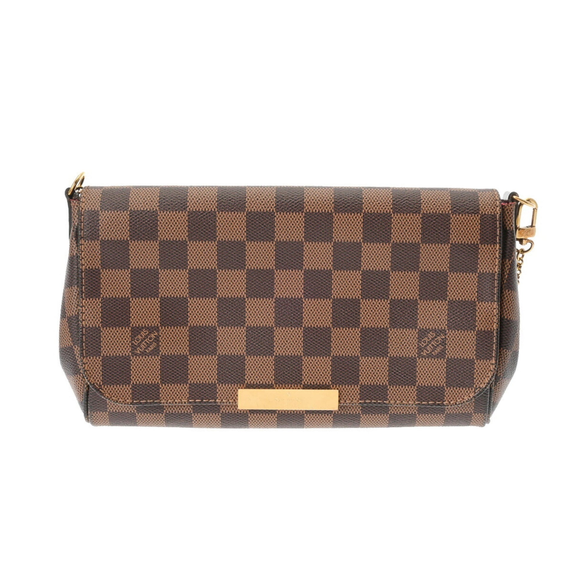 Louis Vuitton Damier Brown Damier Canvas Shoulder Bag ()