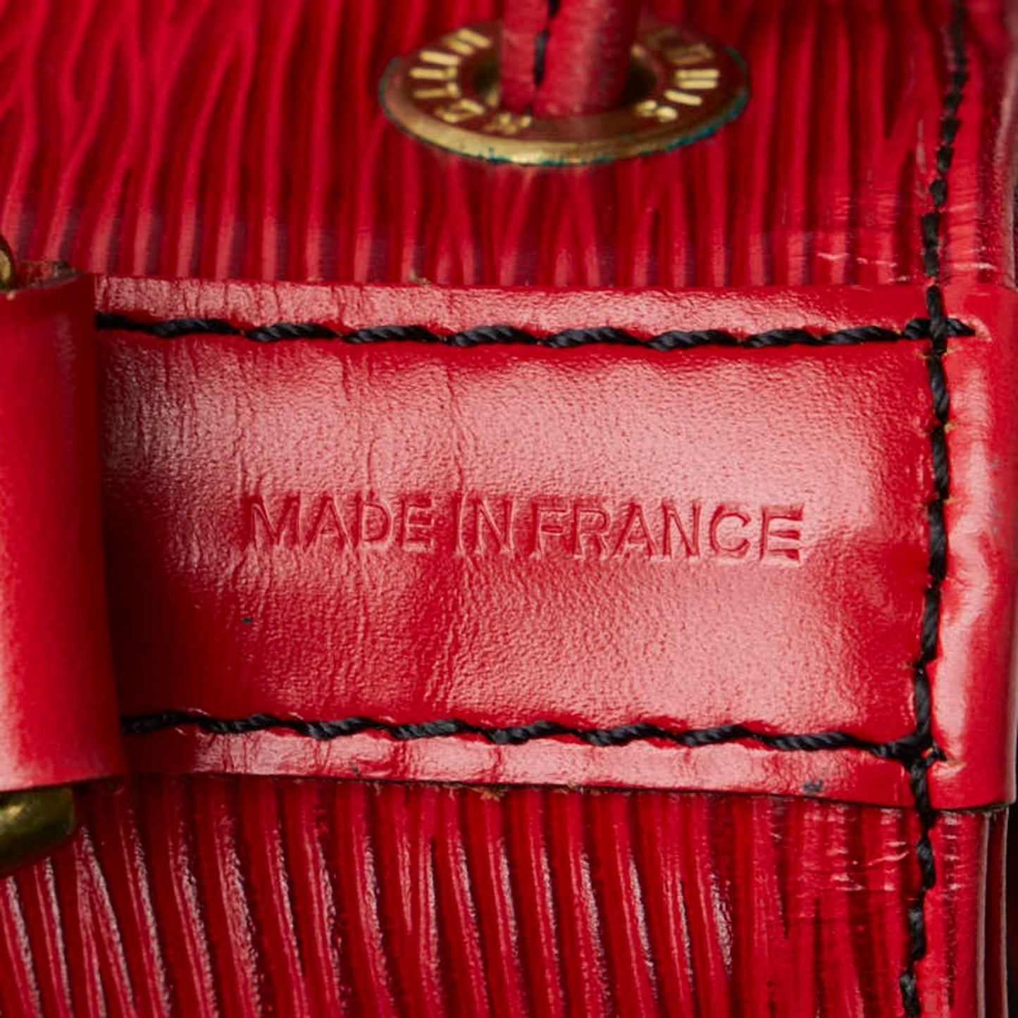 Louis Vuitton Castilian Red Leather Shoulder Bag