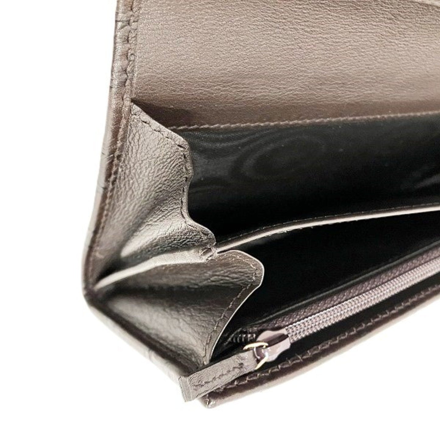 Gucci Dark Brown Leather Coin Purse/Coin Case