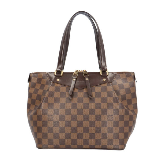 Louis Vuitton Brown Damier Canvas Shoulder Bag ()