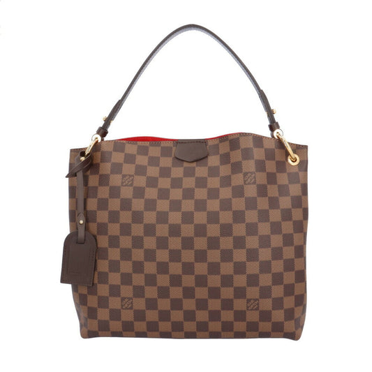 Louis Vuitton Damier Brown Damier Canvas Shoulder Bag ()