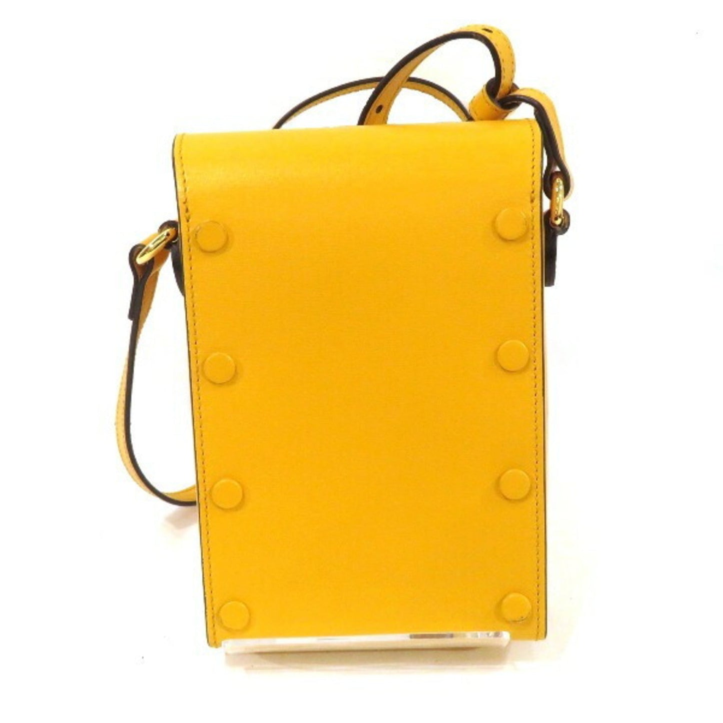 Gucci Yellow Leather Shoulder Bag