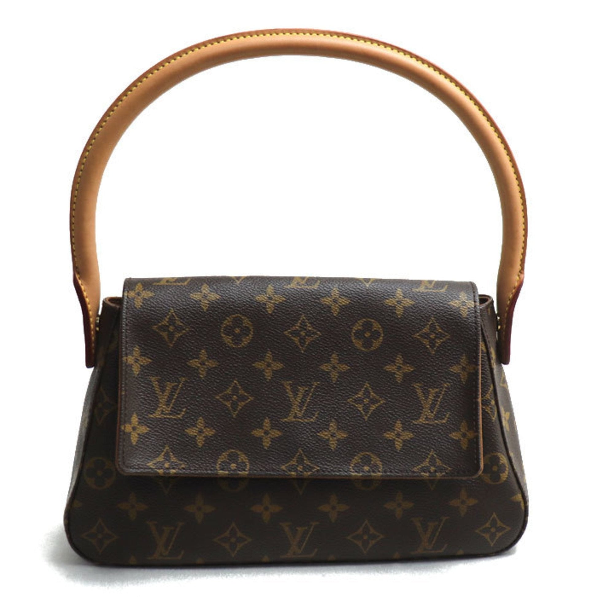 Louis Vuitton Brown Monogram Shoulder Bag ()