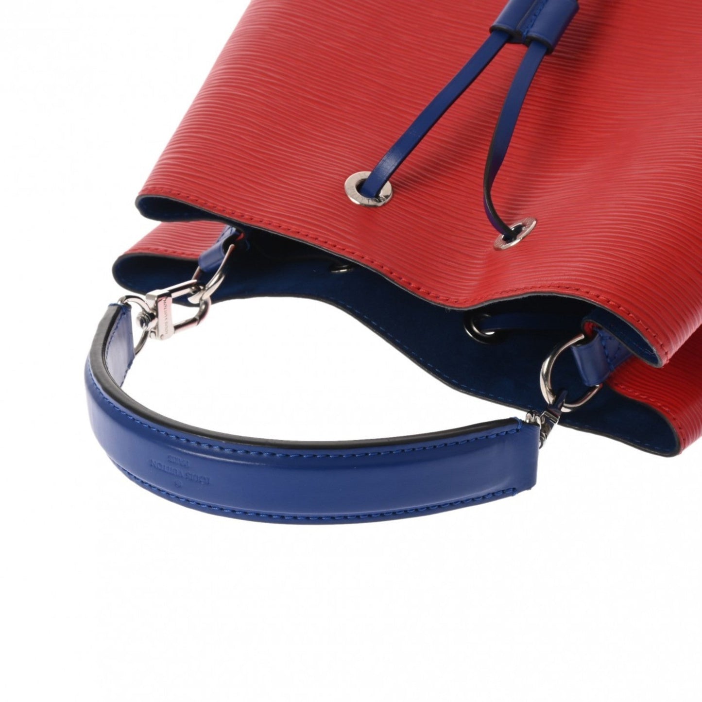Louis Vuitton Blue Coquelicots Epi Leather Shoulder Bag