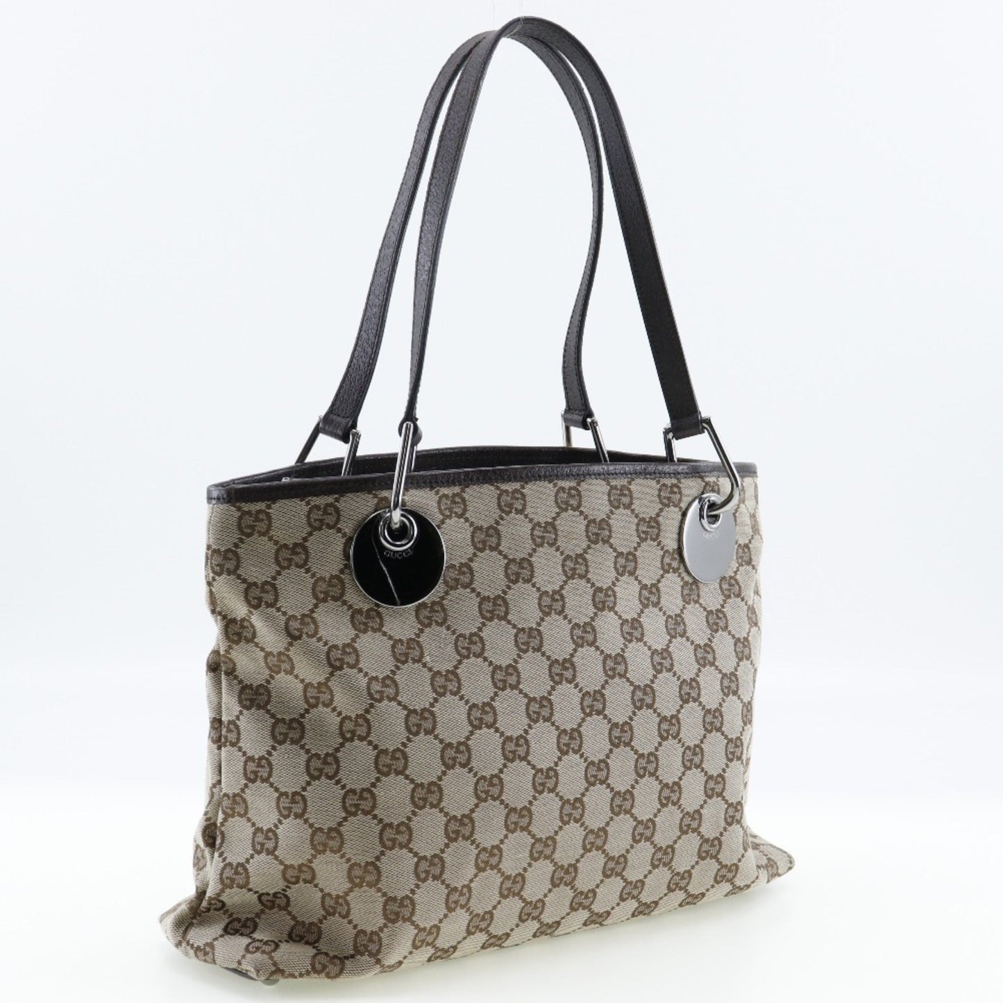 Gucci Gg Canvas Brown Gg Canvas Tote Bag