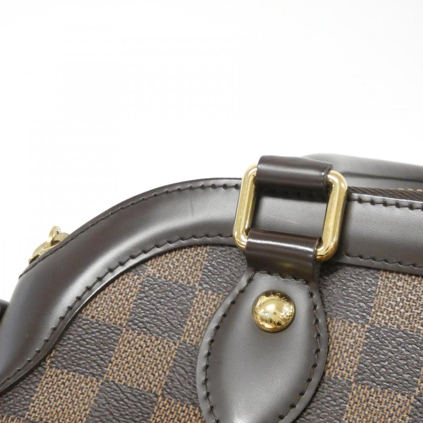 Louis Vuitton Ebene Coated Canvas Handbag Shoulder Bag