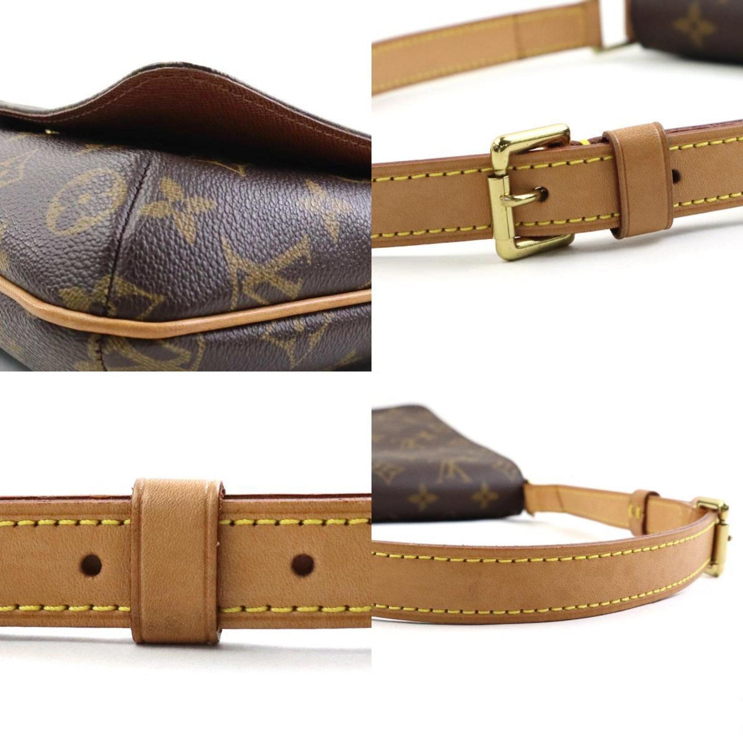 Louis Vuitton Brown Monogram Shoulder Bag