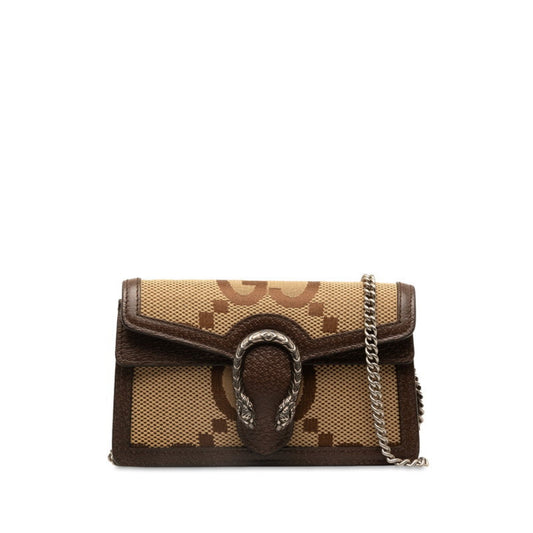 Gucci Gg Canvas Brown Gg Canvas Shoulder Bag ()