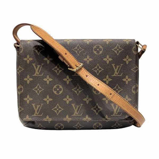Louis Vuitton Brown Shoulder Bag ()