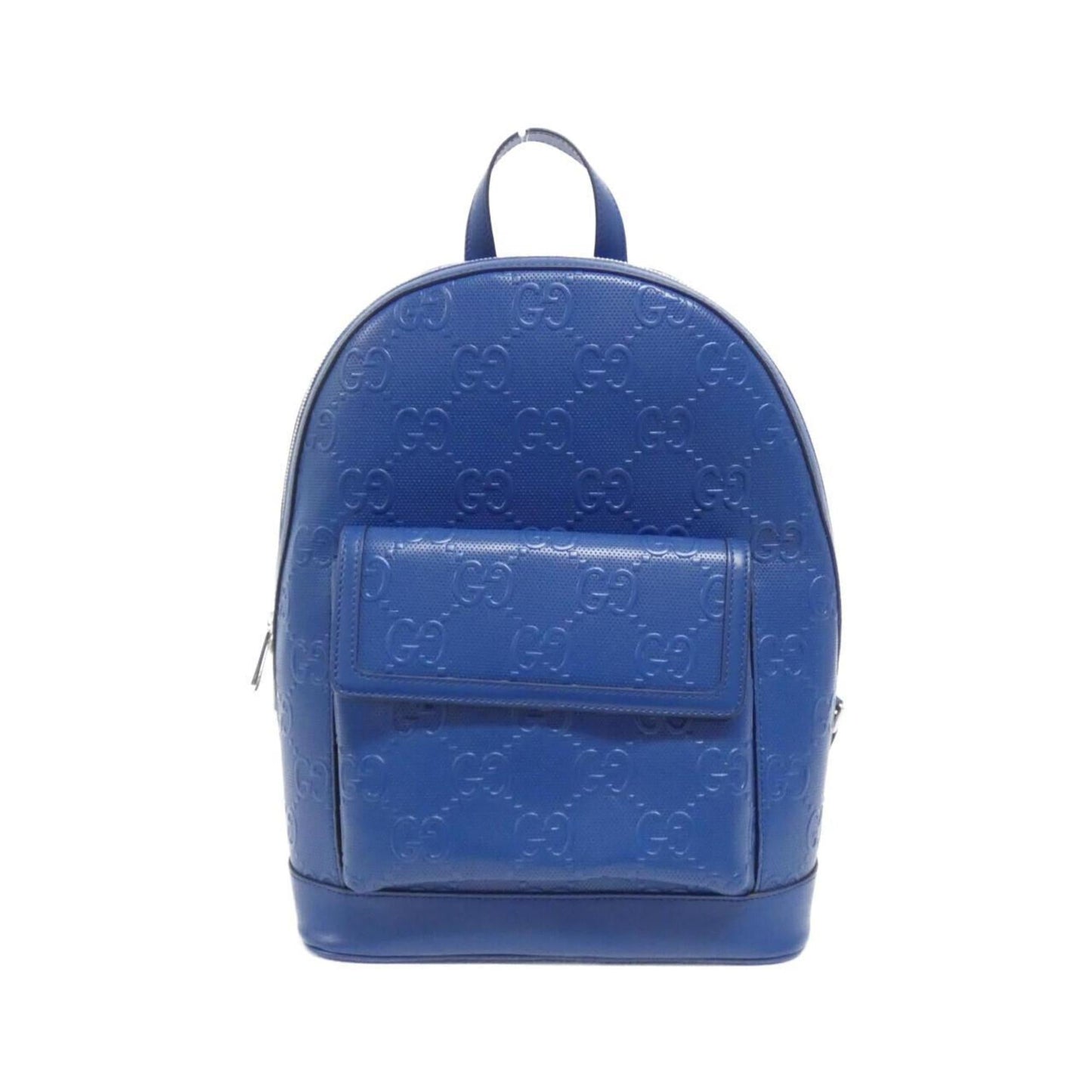 Gucci Blue Leather Backpack