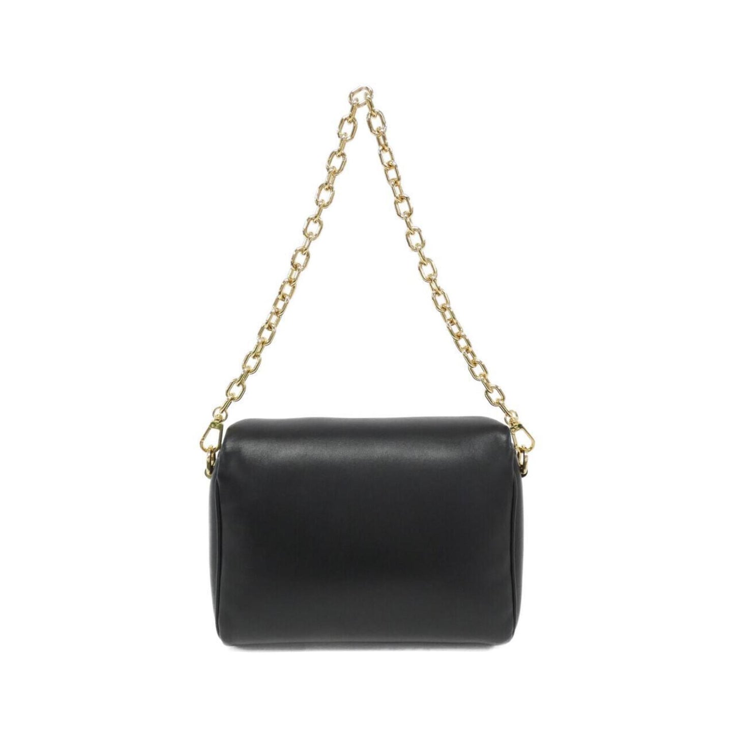 Louis Vuitton Black Leather Shoulder Bag