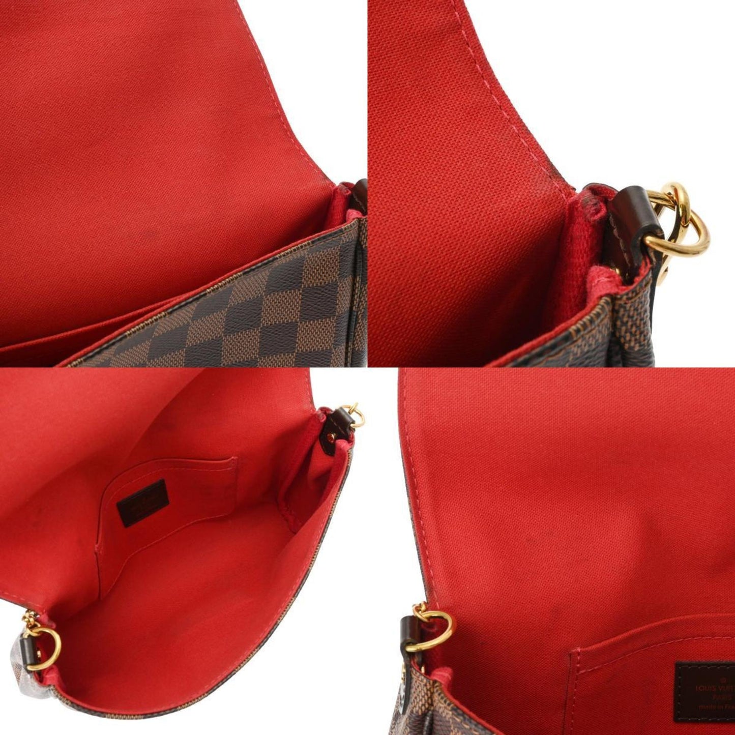 Louis Vuitton Damier Brown Damier Canvas Shoulder Bag