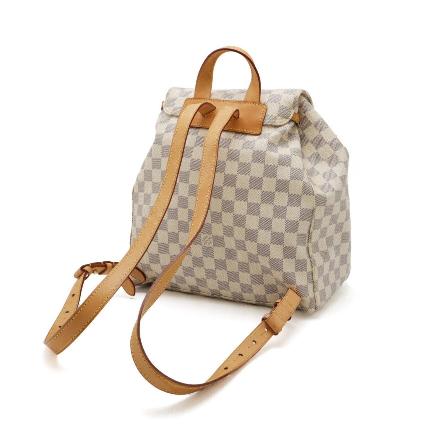 Louis Vuitton Damier Azur Damier Azur Backpack Shoulder Bag