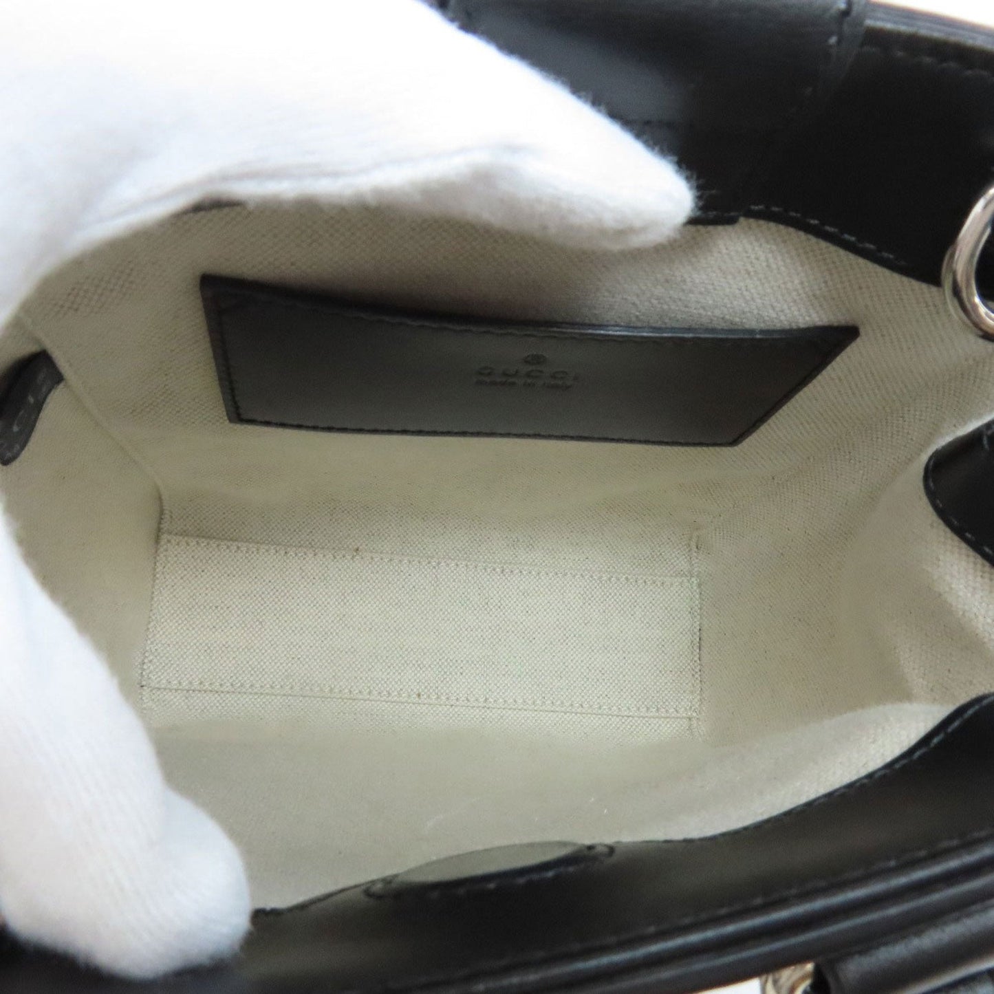 Gucci Black Leather Handbag