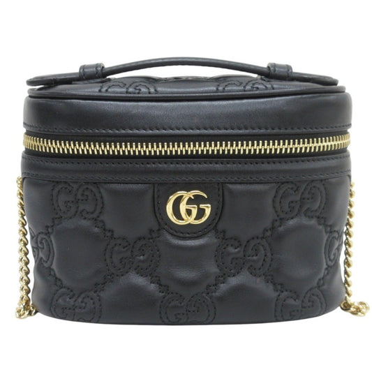 Gucci Black Gold Shoulder Bag ()