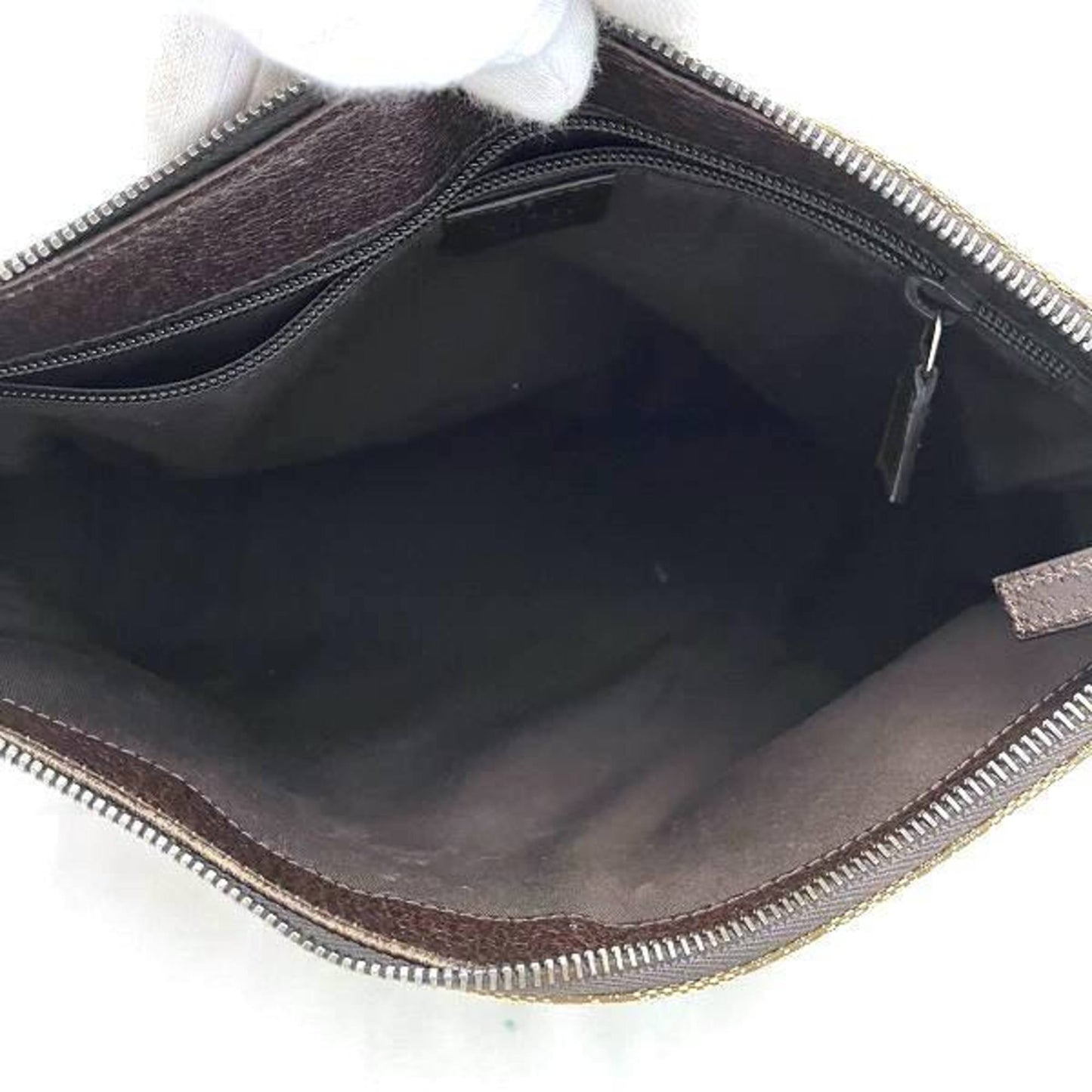 Gucci Brown Pvc Shoulder Bag